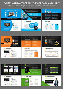 網(wǎng)頁(yè)設(shè)計(jì)與開發(fā)項(xiàng)目ppt模板